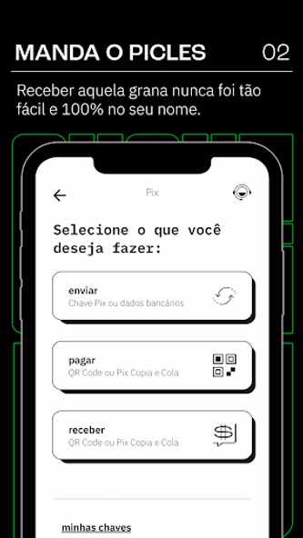 NG.CASH - banco, cartão e Pix Screenshot 3 - AppWisp.com