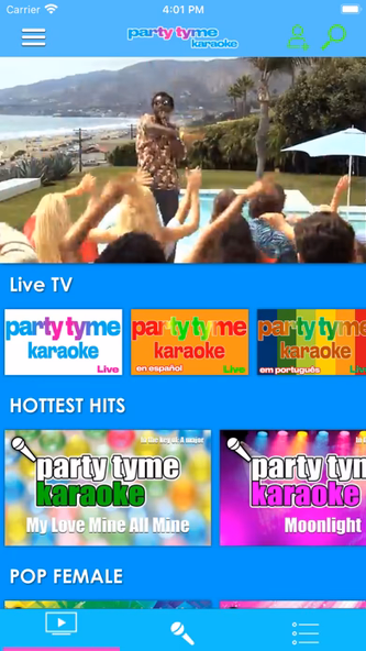 Party Tyme Karaoke Screenshot 4 - AppWisp.com Party Tyme Karaoke Screenshot 4 - AppWisp.com