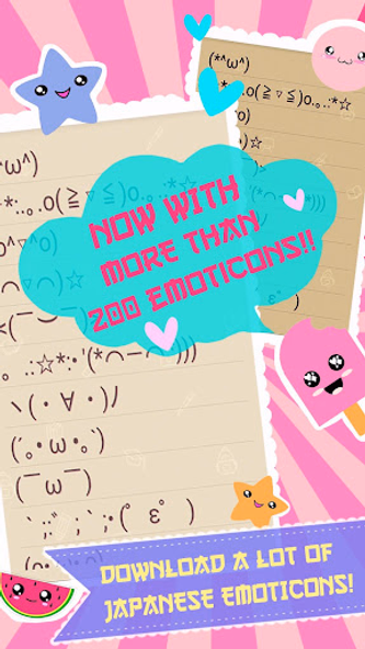 Kaomoji - Japanese Emoticons Screenshot 1 - AppWisp.com