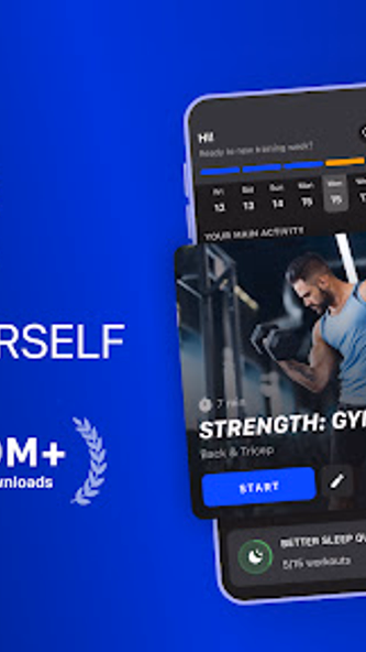 Muscle Booster – Plan Workouts Screenshot 1 - AppWisp.com Muscle Booster – Plan Workouts Screenshot 1 - AppWisp.com