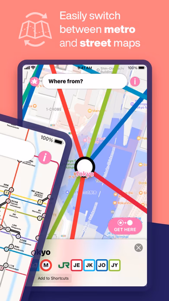 Tokyo Metro Subway Map Screenshot 2 - AppWisp.com Tokyo Metro Subway Map Screenshot 2 - AppWisp.com