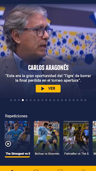 Tigo Sports Bolivia Screenshot 2 - AppWisp.com Tigo Sports Bolivia Screenshot 2 - AppWisp.com