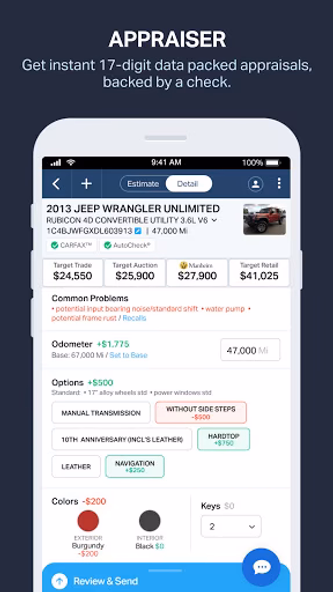 Galves Vehicle Appraiser Screenshot 1 - AppWisp.com Galves Vehicle Appraiser Screenshot 1 - AppWisp.com