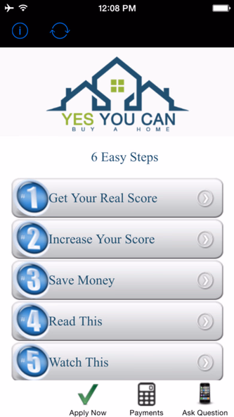 YesYouCanBuyAHome Screenshot 1 - AppWisp.com YesYouCanBuyAHome Screenshot 1 - AppWisp.com