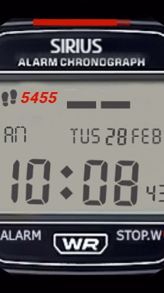 Sirius Nostalgic Digital Watch Screenshot 1 - AppWisp.com Sirius Nostalgic Digital Watch Screenshot 1 - AppWisp.com