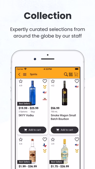 Moon Wine & Spirits Screenshot 3 - AppWisp.com Moon Wine & Spirits Screenshot 3 - AppWisp.com