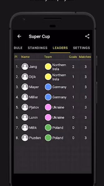Champion – Tournament-Manager Screenshot 4 - AppWisp.com Champion – Tournament-Manager Screenshot 4 - AppWisp.com