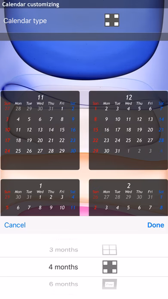 12Calendar Screenshot 3 - AppWisp.com 12Calendar Screenshot 3 - AppWisp.com