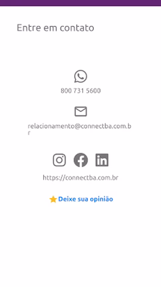 Minha ConnectBa Screenshot 4 - AppWisp.com Minha ConnectBa Screenshot 4 - AppWisp.com