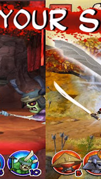 SAMURAI vs ZOMBIES DEFENSE Screenshot 2 - AppWisp.com SAMURAI vs ZOMBIES DEFENSE Screenshot 2 - AppWisp.com