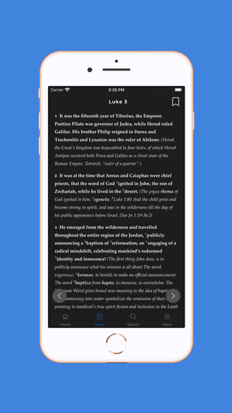 Mirror Study Bible Screenshot 4 - AppWisp.com Mirror Study Bible Screenshot 4 - AppWisp.com