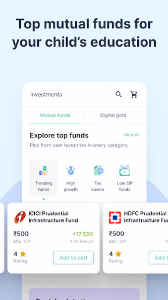 EduFund - Mutual Funds & SIP Screenshot 2 - AppWisp.com EduFund - Mutual Funds & SIP Screenshot 2 - AppWisp.com