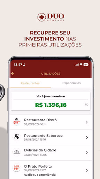 Duo Gourmet: Restaurantes Screenshot 3 - AppWisp.com Duo Gourmet: Restaurantes Screenshot 3 - AppWisp.com