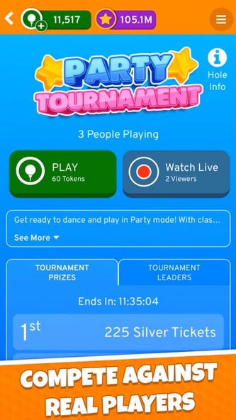 OneShot Golf: Robot Golf & Win Screenshot 2 - AppWisp.com