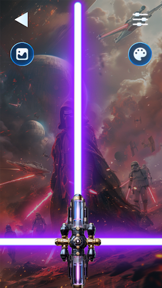 Lightsaber Simulator Laser Gun Screenshot 1 - AppWisp.com Lightsaber Simulator Laser Gun Screenshot 1 - AppWisp.com