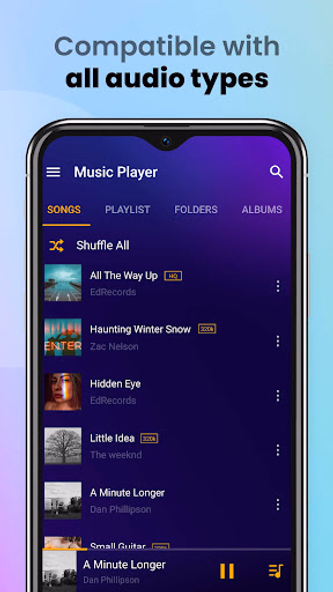 Music Player & MP3 Player Screenshot 2 - AppWisp.com Music Player & MP3 Player Screenshot 2 - AppWisp.com