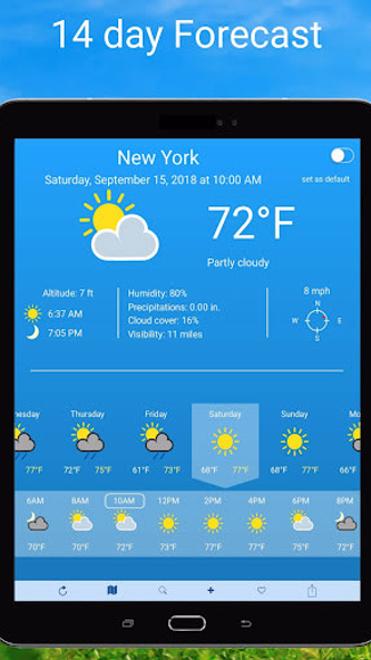 Weather 2 weeks Screenshot 4 - AppWisp.com Weather 2 weeks Screenshot 4 - AppWisp.com