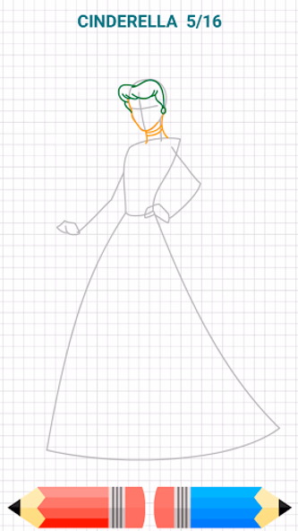 How to Draw Princess Screenshot 3 - AppWisp.com How to Draw Princess Screenshot 3 - AppWisp.com