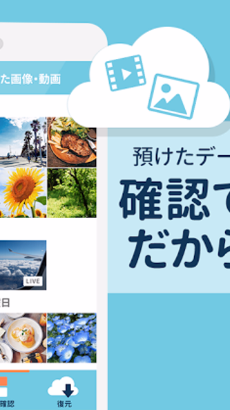 Yahoo!かんたんバックアップ Screenshot 3 - AppWisp.com Yahoo!かんたんバックアップ Screenshot 3 - AppWisp.com