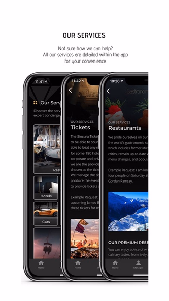 Sincura Luxury Concierge Screenshot 3 - AppWisp.com Sincura Luxury Concierge Screenshot 3 - AppWisp.com