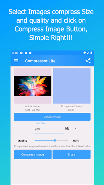 Compress Image Size in kb & mb Screenshot 4 - AppWisp.com Compress Image Size in kb & mb Screenshot 4 - AppWisp.com