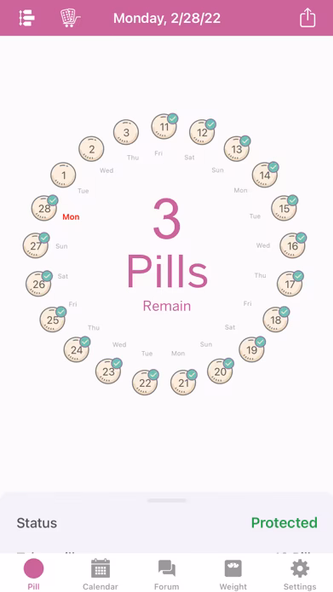 BC Pill Reminder Screenshot 2 - AppWisp.com BC Pill Reminder Screenshot 2 - AppWisp.com