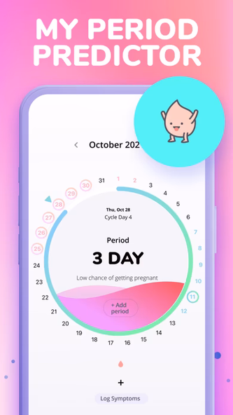 Period Tracker ⋆ Screenshot 1 - AppWisp.com Period Tracker ⋆ Screenshot 1 - AppWisp.com