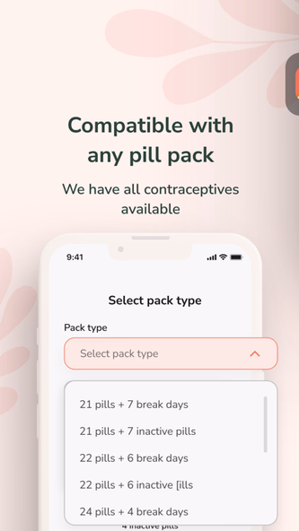 Pill Time : Birth Control Screenshot 2 - AppWisp.com Pill Time : Birth Control Screenshot 2 - AppWisp.com