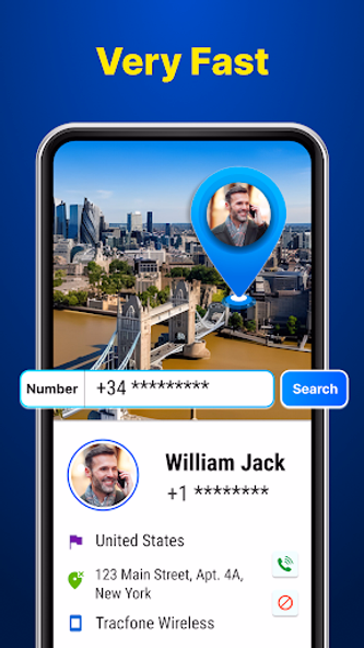 Mobile Number Locator Screenshot 2 - AppWisp.com Mobile Number Locator Screenshot 2 - AppWisp.com