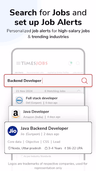 TimesJobs: Alerts & Job Search Screenshot 2 - AppWisp.com TimesJobs: Alerts & Job Search Screenshot 2 - AppWisp.com