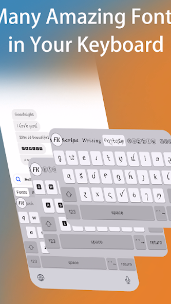 Font Keyboard Screenshot 4 - AppWisp.com Font Keyboard Screenshot 4 - AppWisp.com