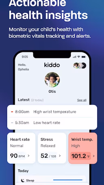 Kiddo Health Screenshot 2 - AppWisp.com Kiddo Health Screenshot 2 - AppWisp.com