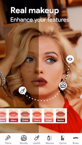 Beauty Camera Selfie Makeup Screenshot 1 - AppWisp.com Beauty Camera Selfie Makeup Screenshot 1 - AppWisp.com