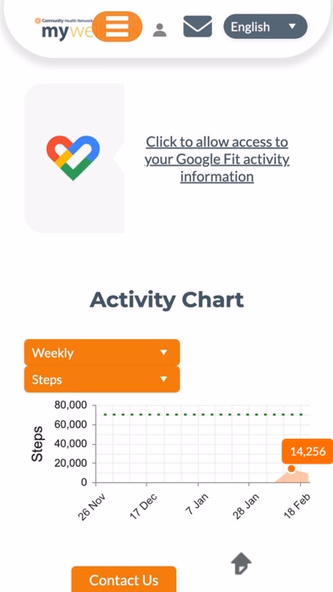CHN myWellness Screenshot 2 - AppWisp.com CHN myWellness Screenshot 2 - AppWisp.com