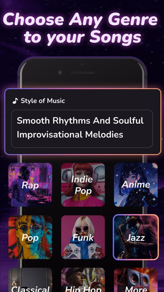 AI Music Maker-AI Song Creator Screenshot 4 - AppWisp.com AI Music Maker-AI Song Creator Screenshot 4 - AppWisp.com