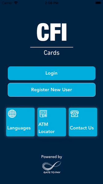 Gate To Pay - CFI Card Screenshot 1 - AppWisp.com Gate To Pay - CFI Card Screenshot 1 - AppWisp.com