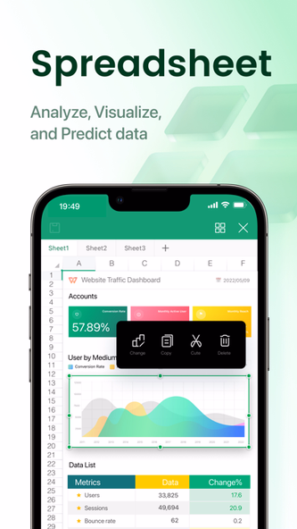 WPS Office: PDF, Docs, Sheets Screenshot 4 - AppWisp.com WPS Office: PDF, Docs, Sheets Screenshot 4 - AppWisp.com