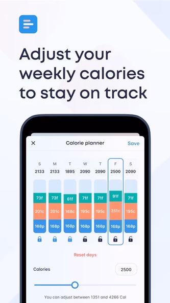 Carbon - Macro Coach & Tracker Screenshot 4 - AppWisp.com Carbon - Macro Coach & Tracker Screenshot 4 - AppWisp.com