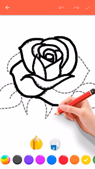 How To Draw Flowers Screenshot 2 - AppWisp.com How To Draw Flowers Screenshot 2 - AppWisp.com