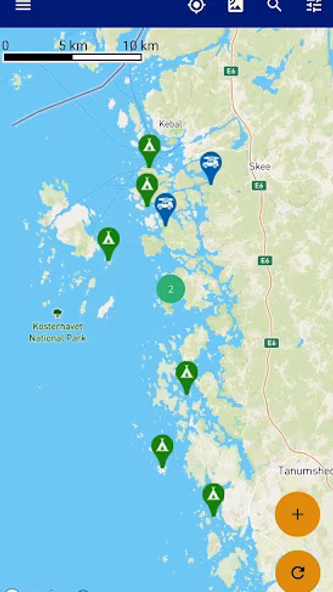 KayaCamp - kayak campfinder Screenshot 2 - AppWisp.com KayaCamp - kayak campfinder Screenshot 2 - AppWisp.com