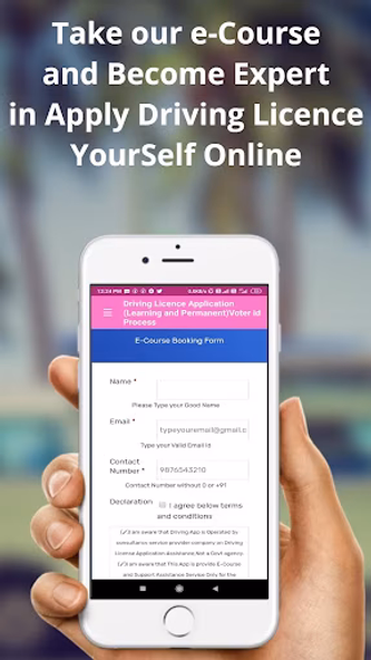Driving Licence Apply Online Screenshot 4 - AppWisp.com Driving Licence Apply Online Screenshot 4 - AppWisp.com