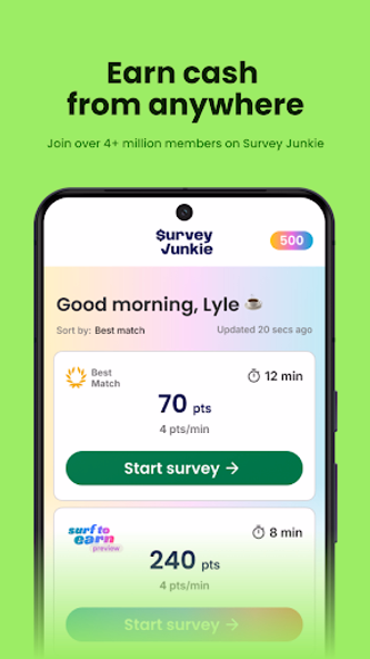 Survey Junkie Screenshot 1 - AppWisp.com Survey Junkie Screenshot 1 - AppWisp.com