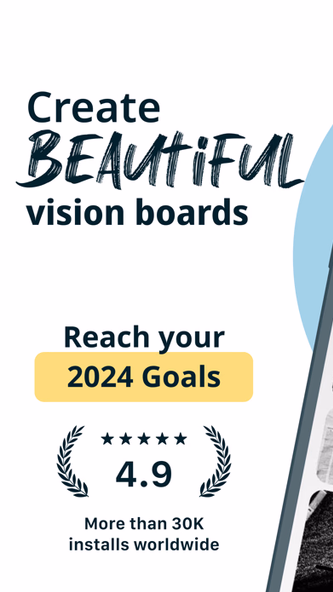 Vision Board: Visus Screenshot 1 - AppWisp.com Vision Board: Visus Screenshot 1 - AppWisp.com