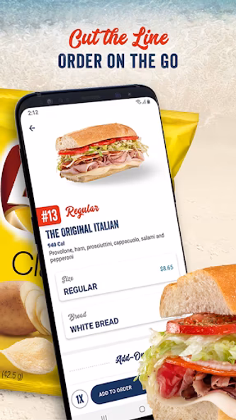 Jersey Mike's Screenshot 4 - AppWisp.com Jersey Mike's Screenshot 4 - AppWisp.com