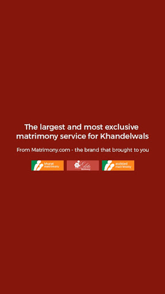Khandelwal Matrimony App Screenshot 1 - AppWisp.com Khandelwal Matrimony App Screenshot 1 - AppWisp.com