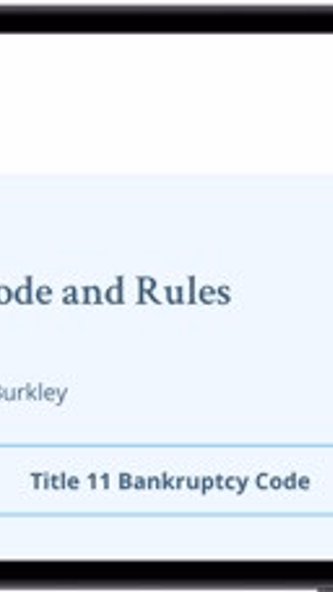 Bankruptcy Code and Rules Screenshot 1 - AppWisp.com Bankruptcy Code and Rules Screenshot 1 - AppWisp.com
