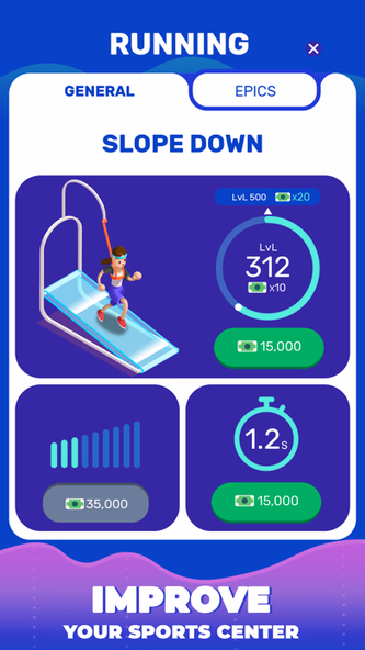 Idle Fitness Gym Tycoon - Game Screenshot 3 - AppWisp.com Idle Fitness Gym Tycoon - Game Screenshot 3 - AppWisp.com