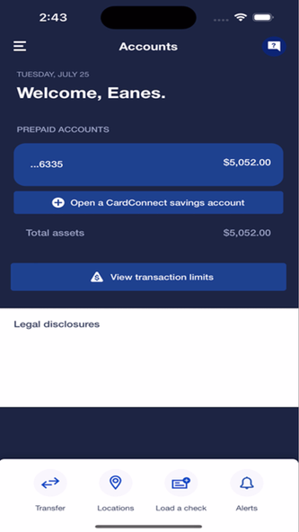 PrepaidCardConnect Screenshot 3 - AppWisp.com PrepaidCardConnect Screenshot 3 - AppWisp.com