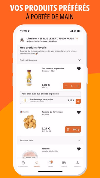 franprix: courses en ligne Screenshot 3 - AppWisp.com franprix: courses en ligne Screenshot 3 - AppWisp.com