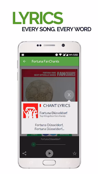 FanChants: Dusseldorf Fans Son Screenshot 3 - AppWisp.com FanChants: Dusseldorf Fans Son Screenshot 3 - AppWisp.com